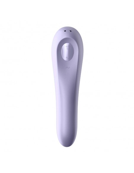 Sterowany Telefonem Pulsator Dual Pleasure (Mauve) - Stymulatory i wibratory dla par - 3