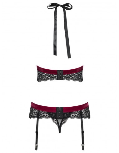 Komplet Bielizny Rossita 3-Częściowy Xxl - Komplety bielizny erotycznej - 6
