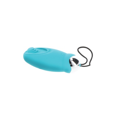Jajko erotyczne I'm so Eggcited Blue z wibracjami i pilotem – 8,9 cm - 1 2