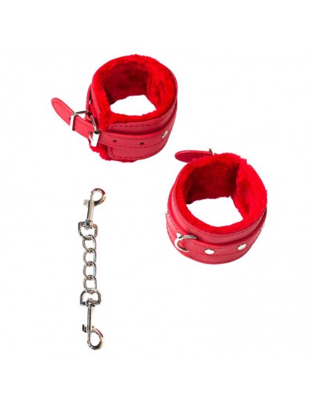 Kajdanki erotyczne Cuffs Party Hard Calm Red - Kajdanki erotyczne - 1
