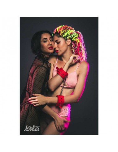 Kajdanki erotyczne Cuffs Party Hard Calm Red - Kajdanki erotyczne - 5