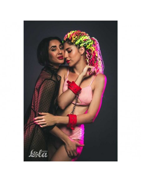 Kajdanki erotyczne Cuffs Party Hard Calm Red - Kajdanki erotyczne - 5