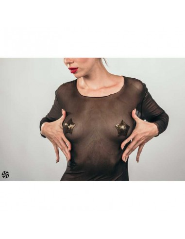 Naklejki na sutki, nasutniki Pasties Burlesque Tempest Golden - Nasutniki - 2