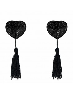 Naklejki na sutki, nasutniki Pasties Burlesque Evans Black - Nasutniki - 1