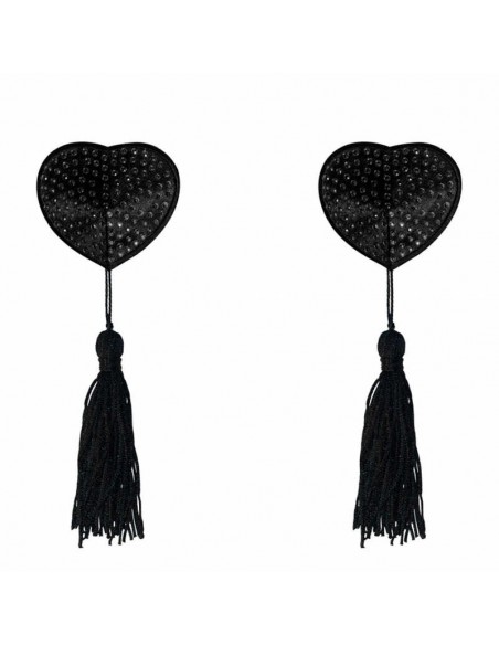 Naklejki na sutki, nasutniki Pasties Burlesque Evans Black - Nasutniki - 1