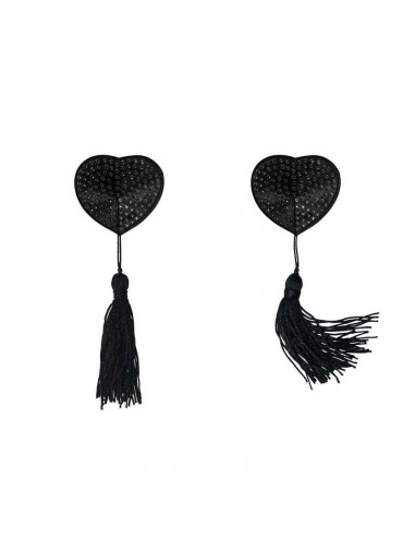 Naklejki na sutki, nasutniki Pasties Burlesque Evans Black - Nasutniki - 2