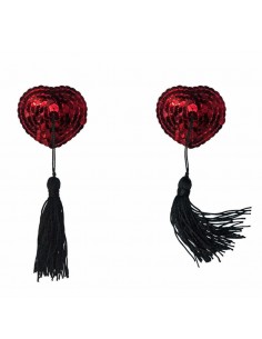 Naklejki na sutki, nasutniki Pasties Burlesque Gipsy Red - Nasutniki - 1