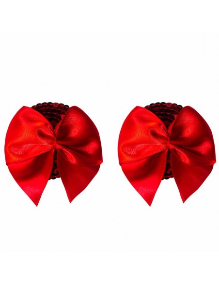 Naklejki na sutki, nasutniki Pasties Burlesque Blaze Red - Nasutniki - 1