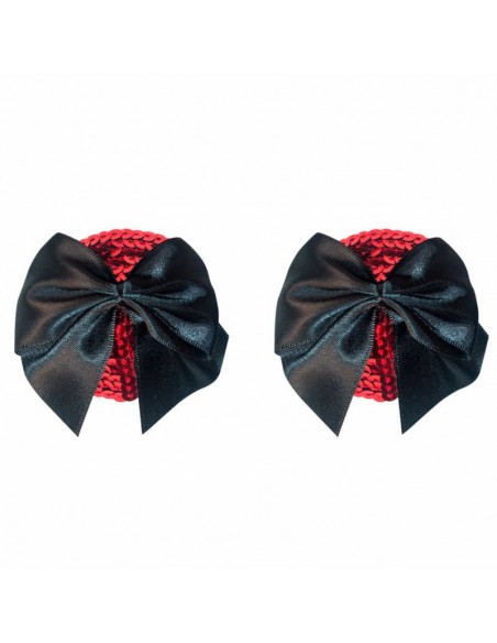 Naklejki na sutki, nasutniki Pasties Burlesque Blaze Black - Nasutniki - 1