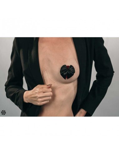 Naklejki na sutki, nasutniki Pasties Burlesque Blaze Black - Nasutniki - 4