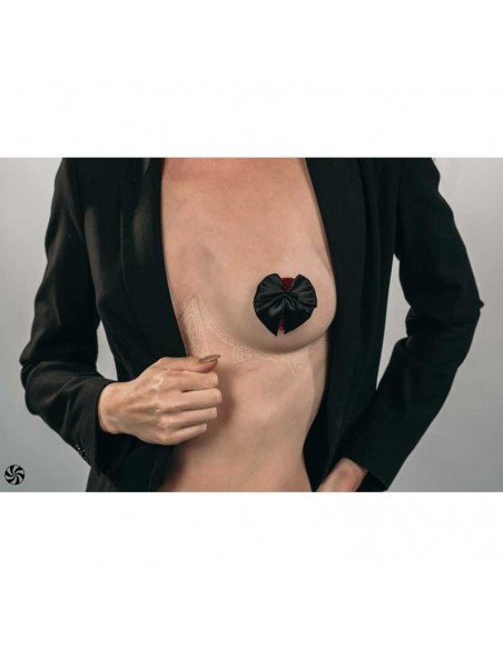 Naklejki na sutki, nasutniki Pasties Burlesque Blaze Black - Nasutniki - 4