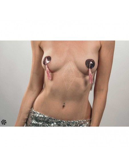 Naklejki na sutki, nasutniki Pasties Burlesque Gipsy Pink - Nasutniki - 3