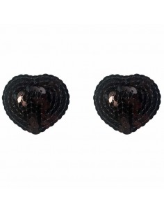 Naklejki na sutki, nasutniki Pasties Burlesque Rand Black - Nasutniki - 1