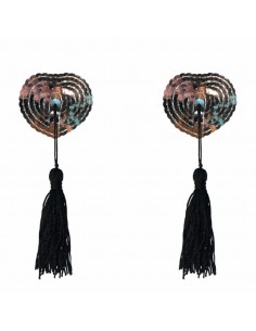 Naklejki na sutki, nasutniki Pasties Burlesque Gipsy Silver - Nasutniki - 1