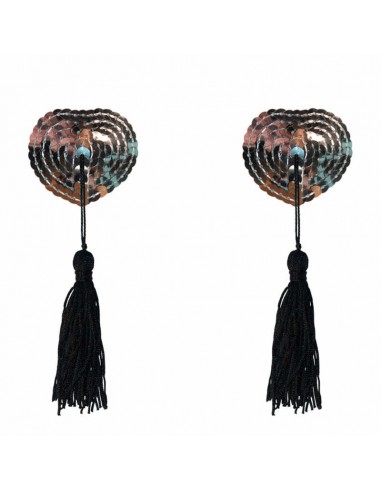 Naklejki na sutki, nasutniki Pasties Burlesque Gipsy Silver - Nasutniki - 1