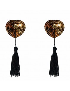 Naklejki na sutki, nasutniki Pasties Burlesque Gipsy Golden - Nasutniki - 1