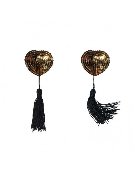 Naklejki na sutki, nasutniki Pasties Burlesque Gipsy Golden - Nasutniki - 2