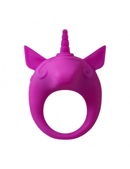 Pierścień Z Wibracjami Mimi Animals Unicorn Alfie Fioletowy - Pierścienie erekcyjne wibrujące - 1