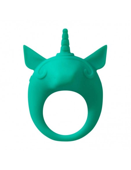 Pierścień Z Wibracjami Mimi Animals Unicorn Alfie Zielony - Pierścienie erekcyjne wibrujące - 1