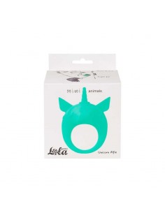 Pierścień Z Wibracjami Mimi Animals Unicorn Alfie Zielony - Pierścienie erekcyjne wibrujące - 1 2