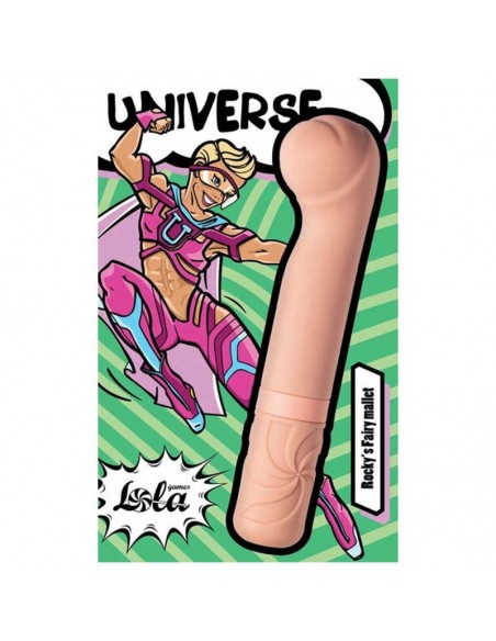 Urzekający Mini wibrator Universe Rocky's Fairy Mallet Beige - Wibratory Mini - 4
