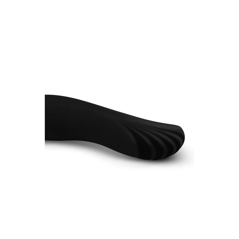Wibrator różdżkowy Sway Vibes No.4 Black - elastyczna główka silikonowa, 10 trybów, długość 20 cm - 4