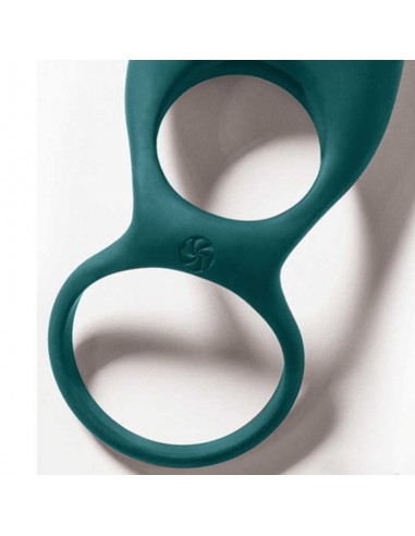 Pierścień Z Wibracjami Double Cockring Daydream Zielony - Pierścienie erekcyjne wibrujące - 2