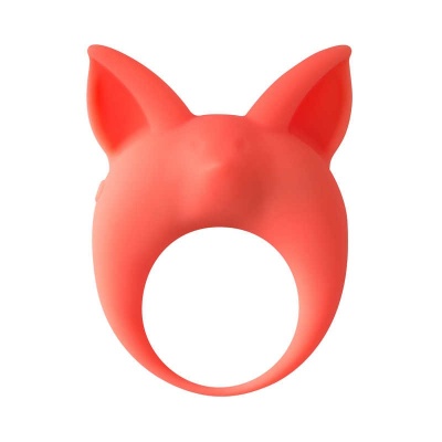 Pierścień erekcyjny z wibracją Animals Kitten Kyle - silikonowy, 1 tryb, 7,8 cm, średnica wewnętrzna 3,5 cm - 1