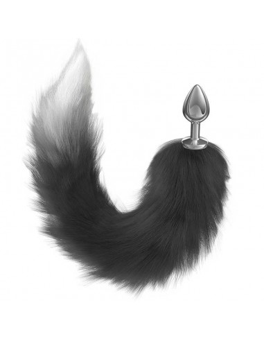 Korek analny Butt Plug Diamond Galaxy Black - Korki analne z ogonkiem - 1