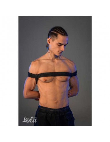 Lina BDSM Rope Party Hard Do Not Disturb Black 5 m - Liny, sznury BDSM - 4