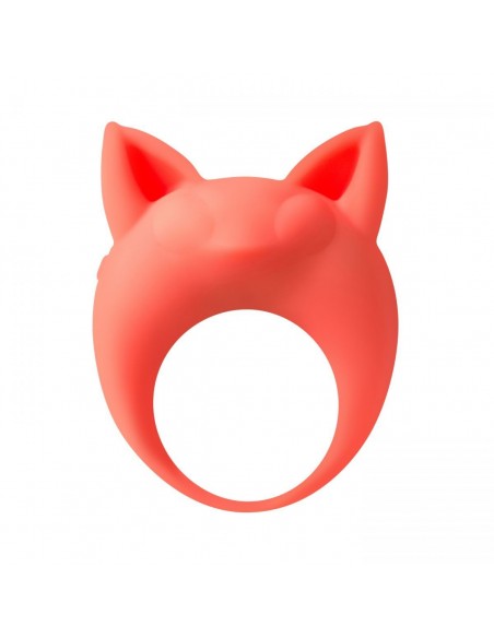 Pierścień Z Wibracjami Mimi Animals Lemur Remi Pomarańczowy - Pierścienie erekcyjne wibrujące - 1