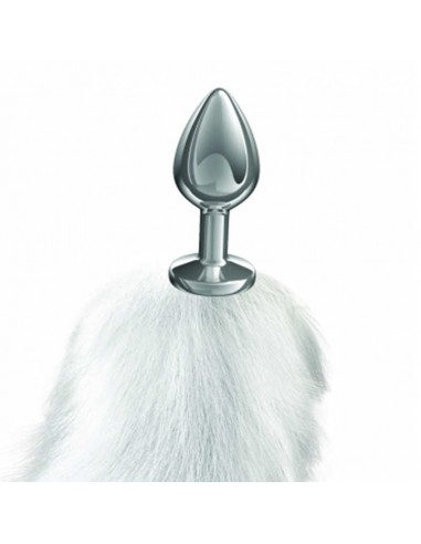 Korek analny Butt Plug Diamond Galaxy Purple - Korki analne z ogonkiem - 2