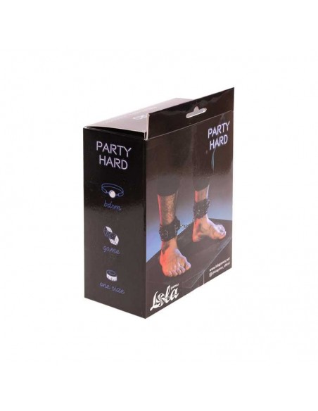 Kajdanki erotyczne Ankle Cuffs Party Hard Amaze - Kajdanki erotyczne - 6