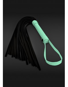 Pejcz BDSM Glo Flogger - Baty, pejcze i packi - 1