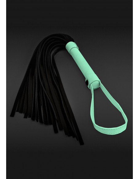 Pejcz BDSM Glo Flogger - Baty, pejcze i packi - 1