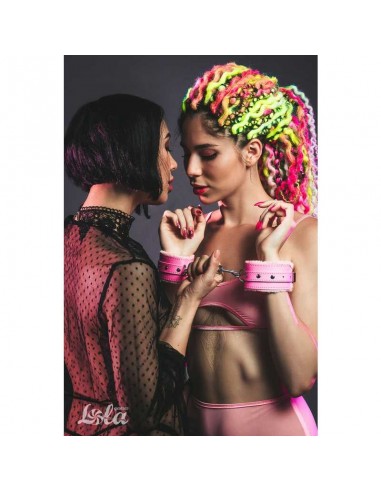 Kajdanki erotyczne Cuffs Party Hard Calm Pink - Kajdanki erotyczne - 4