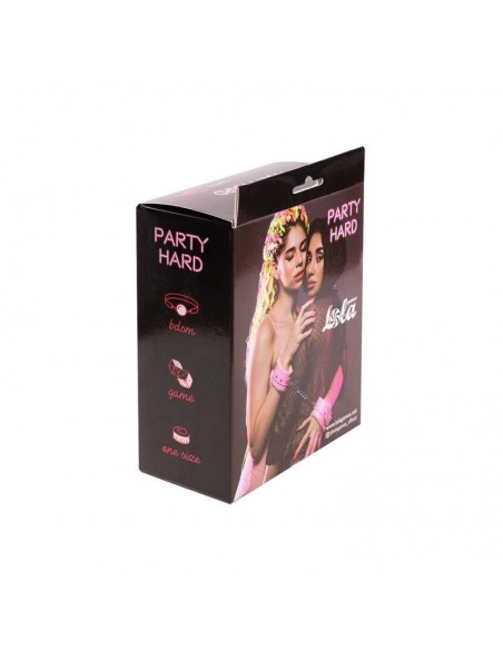 Kajdanki erotyczne Cuffs Party Hard Calm Pink - Kajdanki erotyczne - 6