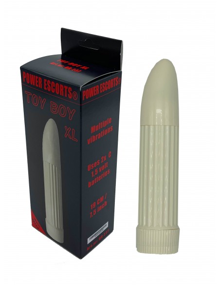 Wibrator Toy Boy Xl White - Wibratory Klasyczne - 2