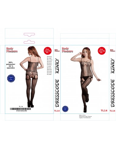 Bodystocking Tl14 Black  - Bodystocking - 4