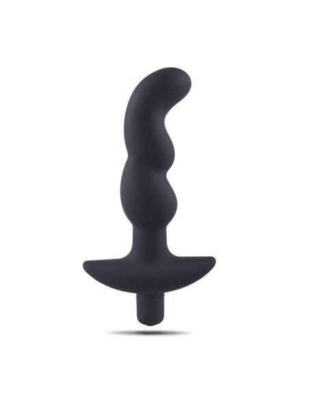 Stymulator Analny Black twist - Kulki i korki analne wibrujące - 1