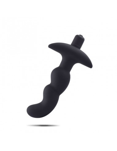 Stymulator Analny Black twist - Kulki i korki analne wibrujące - 3