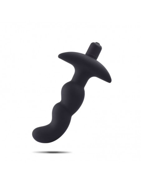 Stymulator Analny Black twist - Kulki i korki analne wibrujące - 3