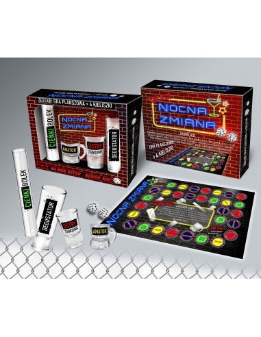 Imprezowa gra Nocna zmiana - Gry imprezowe, alkoholowe - 1