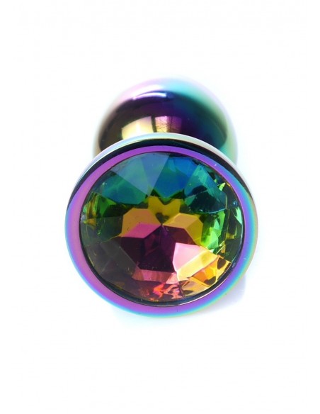 Butt Plug - Korek Analny Jewellery Multicolour PLUG Clear - Korki analne stalowe - 2
