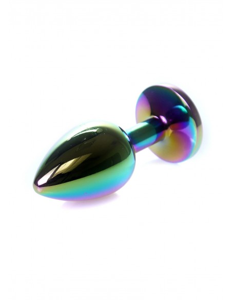 Butt Plug - Korek Analny Jewellery Multicolour PLUG Clear - Korki analne stalowe - 4