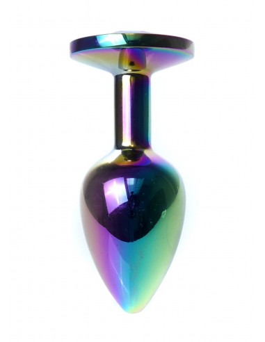 Butt Plug - Korek Analny Jewellery Multicolour PLUG Clear - Korki analne stalowe - 6
