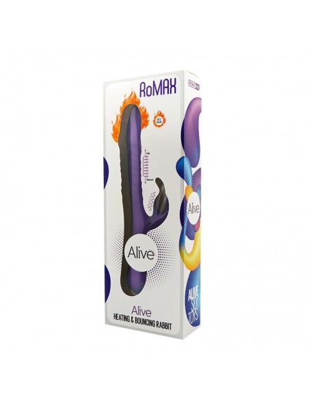 Wibrator króliczek Romax Purple - Wibratory Króliczki - 2