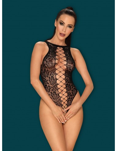 B129 Body Otwarte Czarne - Body - 5