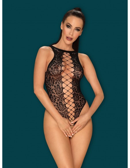 B129 Body Otwarte Czarne - Body - 5