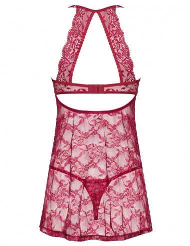 Ivetta Babydoll I Stringi Czerwona   - Babydoll - 6